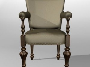board chair 3D Модель