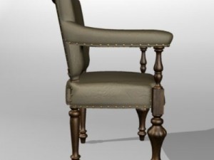 board chair 3D Модель