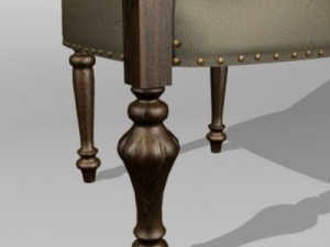board chair 3D Модель