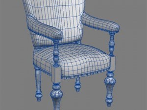 board chair 3D Модель