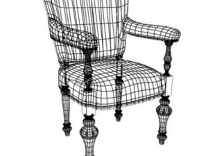 board chair 3D Модель
