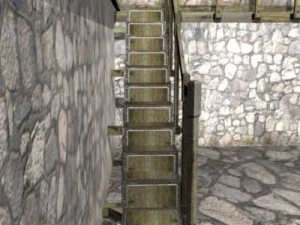 old staircase 3D Model