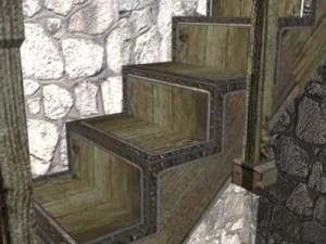 old staircase 3D Model