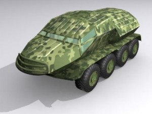 troop carrier 3D Model