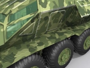 troop carrier 3D Модель