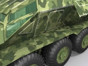 troop carrier 3D Model