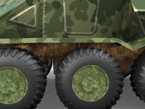 troop carrier 3D Модель