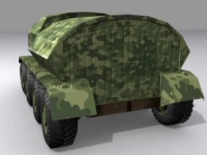 troop carrier 3D Model