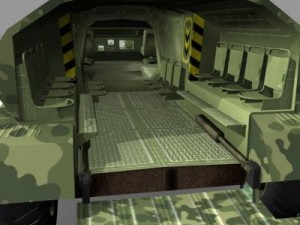 troop carrier 3D Модель