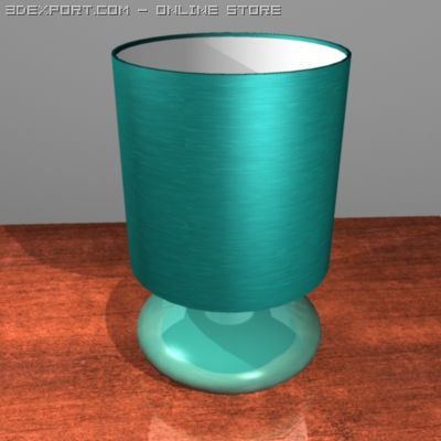 bedside lamp Modello 3D .c4d .max .obj .3ds .fbx .stl .blend 