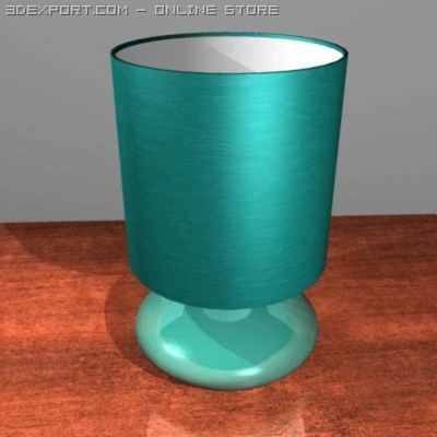bedside lamp 3D Model .c4d .max .obj .3ds .fbx .stl .blend