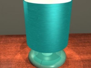 bedside lamp Modello 3D