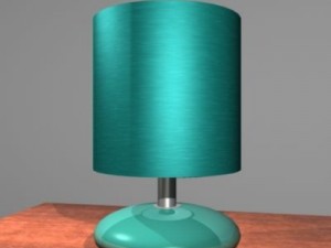 bedside lamp Modello 3D