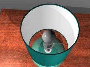 bedside lamp Modello 3D