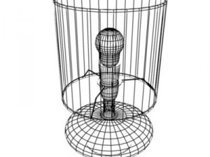 bedside lamp Modello 3D
