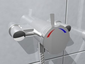 shower fitting 3D Model