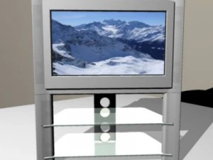 widescreen tv 3D Model