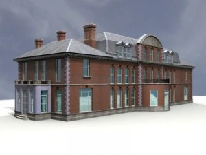 mansion house 3D Model