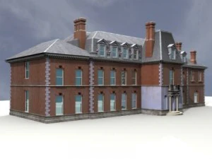 mansion house 3D Model