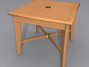 garden tables 3Dモデル