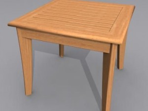 garden tables 3Dモデル