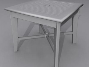garden tables 3Dモデル