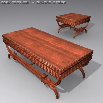 ornamental table Modello 3D .c4d .max .obj .3ds .fbx .stl .blend 