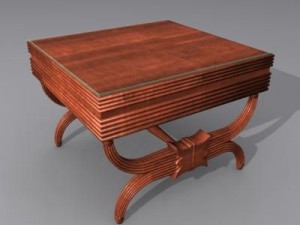 ornamental table Modello 3D