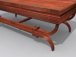 ornamental table Modello 3D