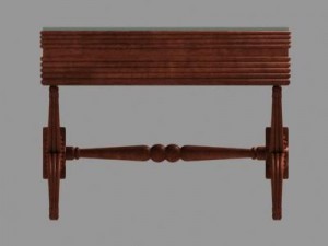 ornamental table Modello 3D