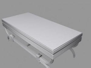 ornamental table Modello 3D