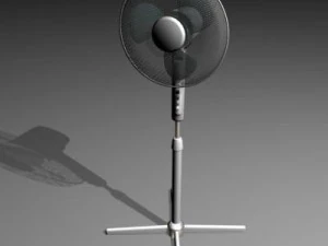 fã Modelo 3D