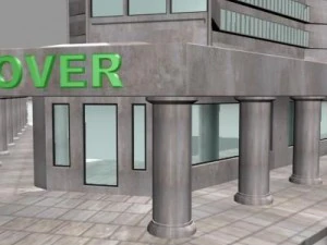 office building02 3D Model