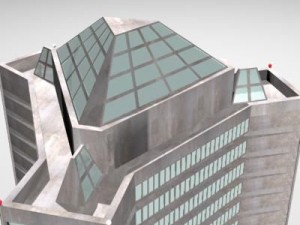 office building02 Modelo 3D