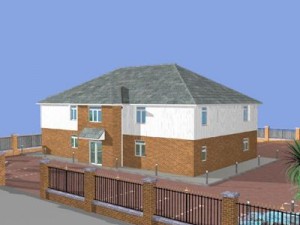 flats 3D Model