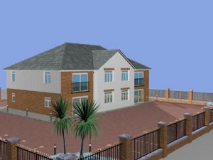 flats 3D Модель