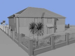 flats 3D Model