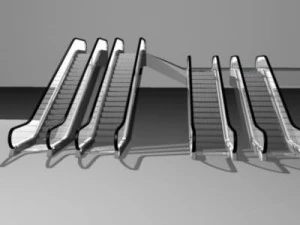 ескалатор 3D Модель