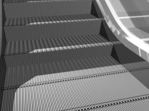 escalator 3Dモデル