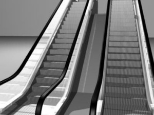 escalator 3Dモデル