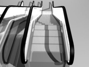 escalator 3Dモデル