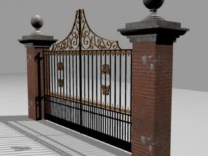 demir kapı 3D Model