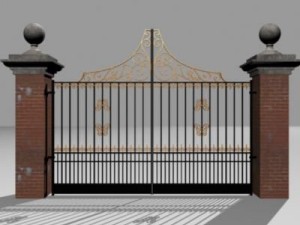 iron gate 3Dモデル