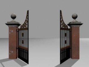 iron gate 3Dモデル