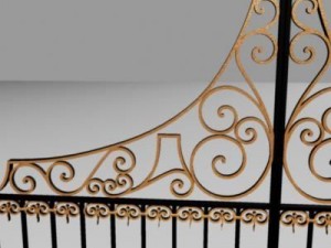 iron gate 3Dモデル