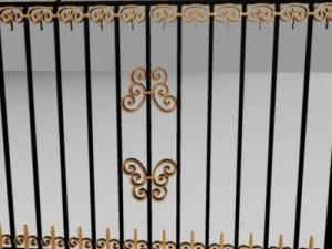 iron gate 3D Model
