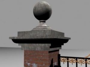 iron gate 3Dモデル