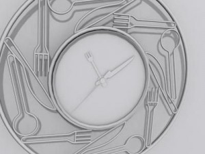 kitchen clock 3D Модель
