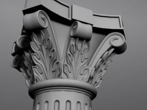 column 3D Model