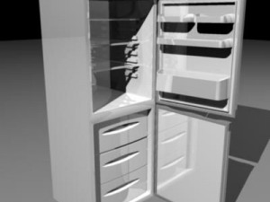 fridge freezer 3D Model